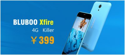 Bluboo Xfire: ультрабюджетный LTE-смартфон с Android 5.1