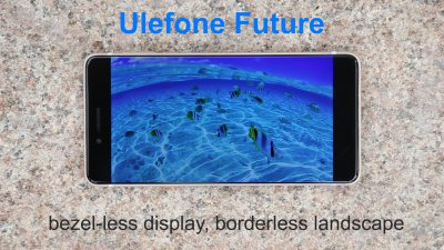 Ulefone продемонстрировал безрамочный экран Future